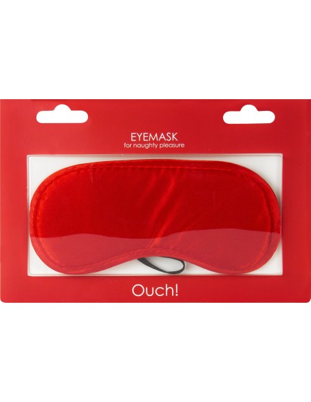 Masque satiné Naughty Pleasure - Rouge