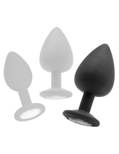 Plug Diamond Extra Large – 8 x 4.4 cm Noir