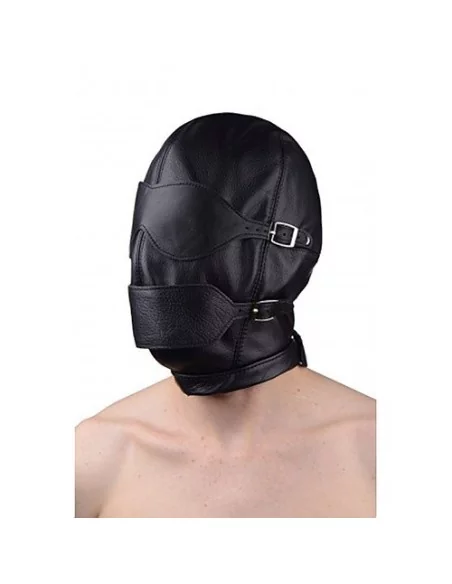 Cagoule SM avec baillon et masque Cagoule SM avec baillon et masque