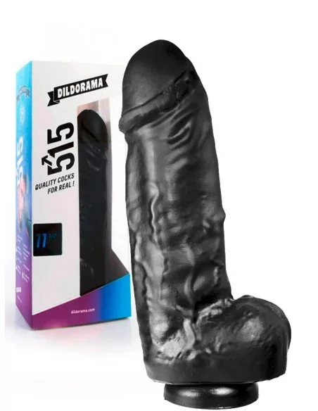 Gode Dildorama 22 x 8 cm Noir