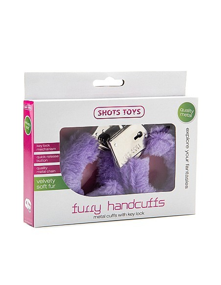Menottes Furry Violettes