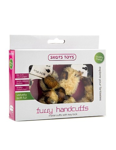 Menottes Furry Léopard