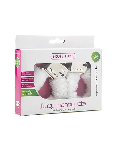 Menottes Furry Blanches Menottes Furry Blanches