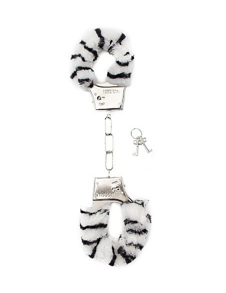 Menottes Furry Zèbre