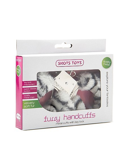 Menottes Furry Zèbre