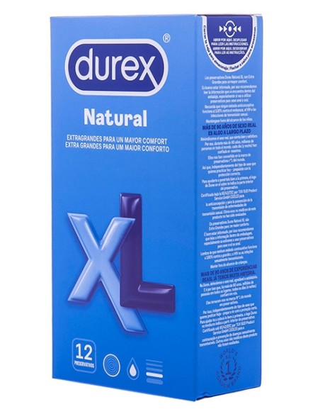 Préservatifs XL Durex x12