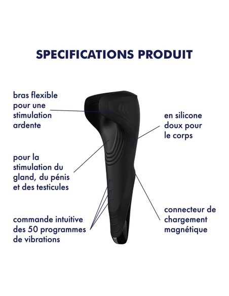 Wand Satisfyer Men 10 vibrations