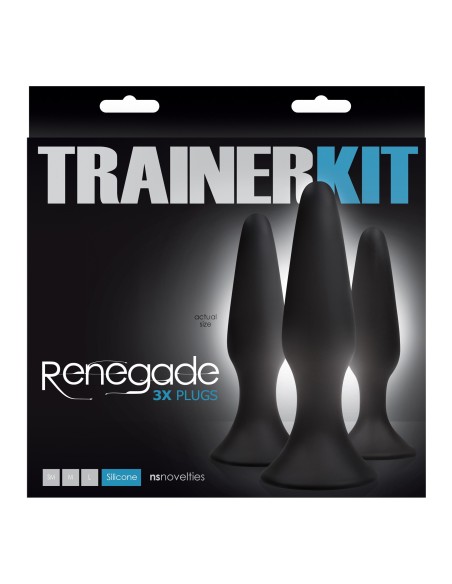 Trainer Kit de 3 plugs en silicone Renegade
