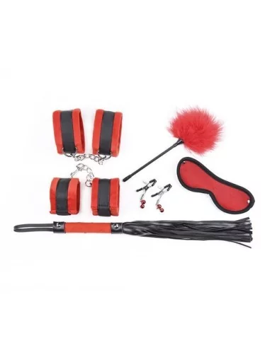 Kit Bondage 5 Pièces Rouge