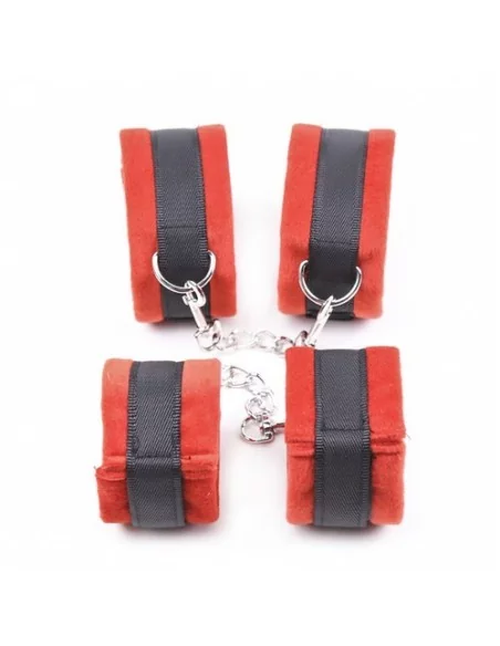 Kit Bondage 5 Pièces Rouge Kit Bondage 5 Pièces Rouge