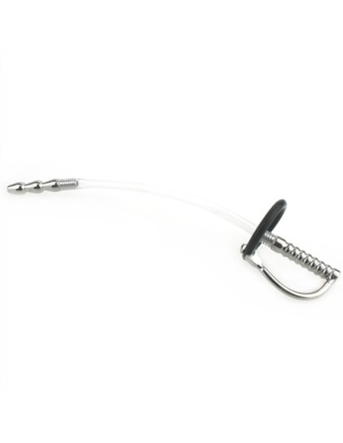 Tige percée pour urètre Marfab 22cm - Diamètre 9mm