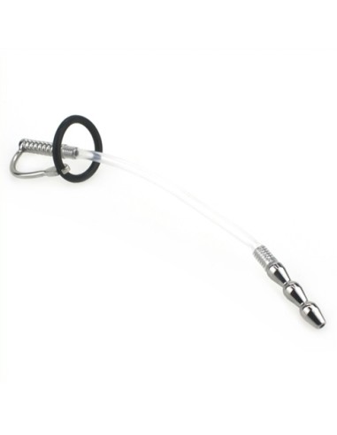 Tige percée pour urètre Marfab 22cm - Diamètre 9mm