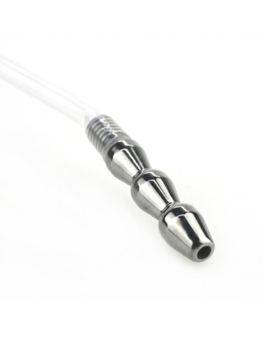 Tige percée pour urètre Marfab 22cm - Diamètre 9mm