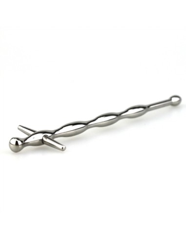 Tige d'urètre CORKSCREW 13cm | 8mm