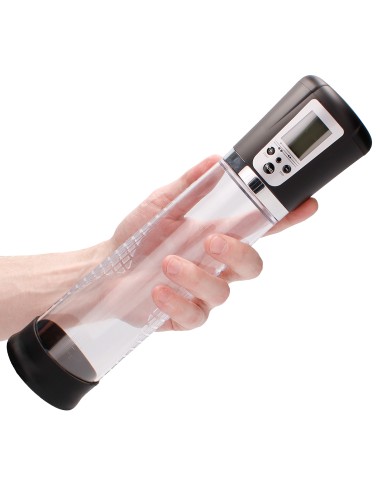 Pompe automatique pour pénis avec écran LCD 20 x 6cm
