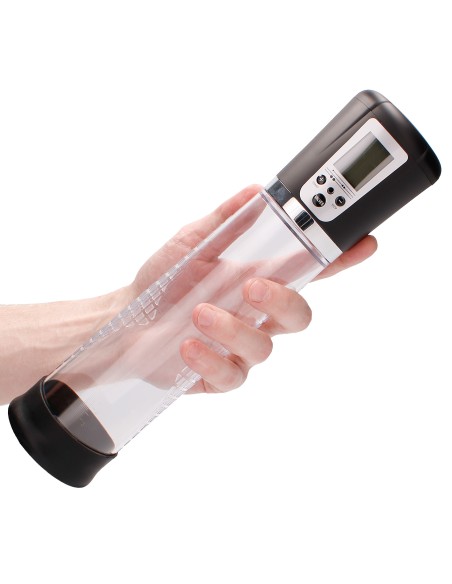 Pompe automatique pour pénis avec écran LCD 20 x 6cm Pompe automatique pour pénis avec écran LCD 20 x 6cm