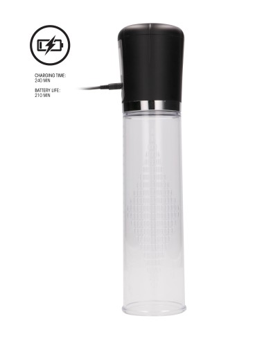 Pompe automatique pour pénis avec écran LCD 20 x 6cm
