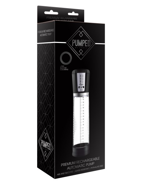 Pompe automatique pour pénis Pumped 20 x 6cm - Pompes à Pénis - 2