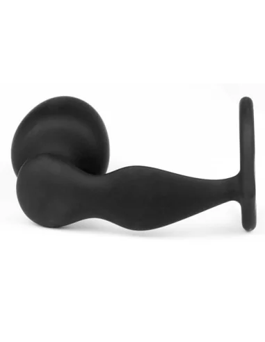 Plug et Cockring Silicone 8cm