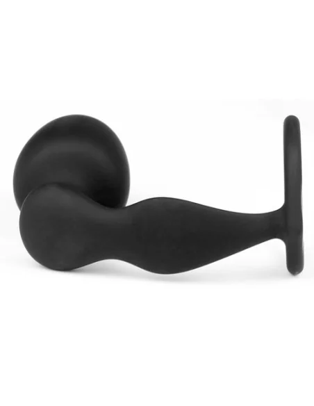 Plug et Cockring Silicone 8cm
