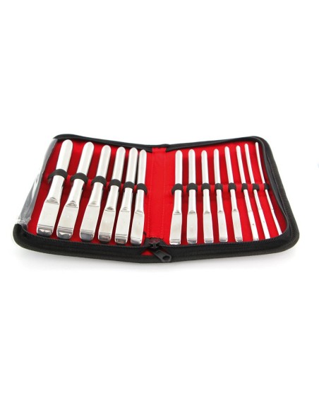 Lot de 14 tiges d'urètre 13cm - 4 à 17mm Lot de 14 tiges d'urètre 13cm - 4 à 17mm
