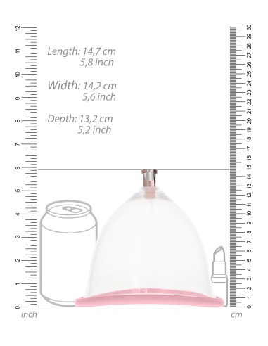 Pompe à seins LARGE - Rose Gold