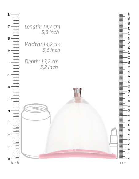 Pompe à seins LARGE - Rose Gold