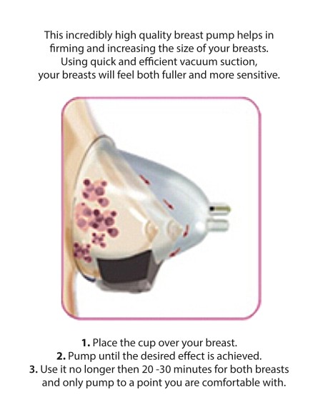 Pompe à seins LARGE - Rose Gold