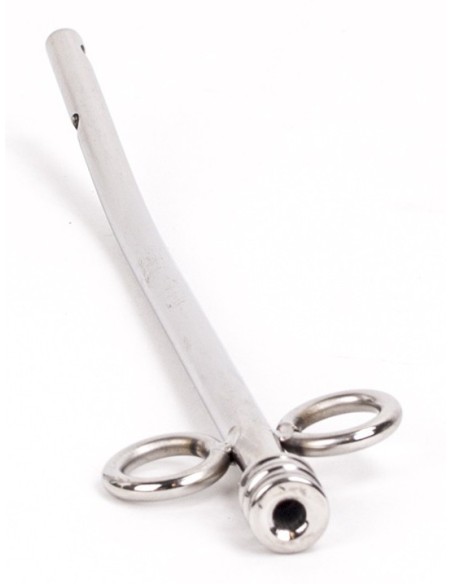 Tige d'urètre percée PENIS STICK 13cm x 6mm