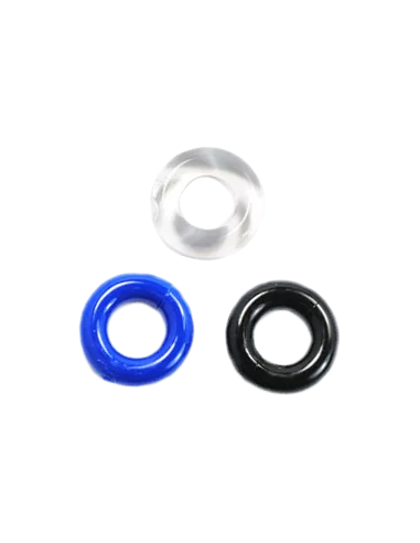 Lot 3 cockrings souples