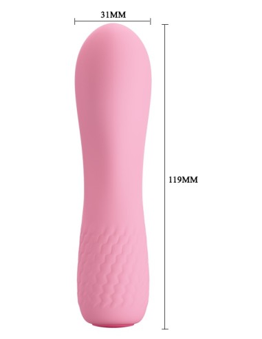 Vibro Alice Curve 12 x 3 cm Rose