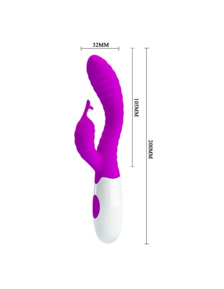 Vibro Hyman Pretty Love 20 x 3cm Violet Vibro Hyman Pretty Love 20 x 3cm Violet