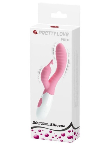 Vibro Rabbit Pete Pretty Love 10 x 3 cm - Rabbits Vibrants - 2