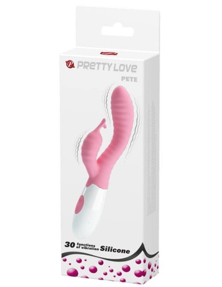 Vibro Rabbit Pete Pretty Love 10 x 3 cm - Rabbits Vibrants - 2