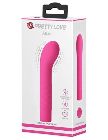 Vibromasseur Point G Atlas - Rose Fushia