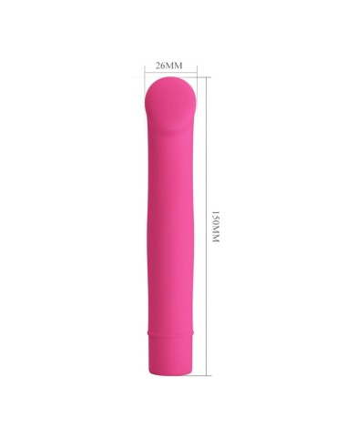 Sextoy vibrant BOGEY - 15 x 2.4 cm Fushia