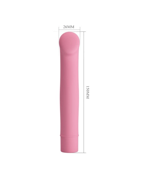 Sextoy vibrant BOGEY - 15 x 2.4 cm Rose pastel Sextoy vibrant BOGEY - 15 x 2.4 cm Rose pastel