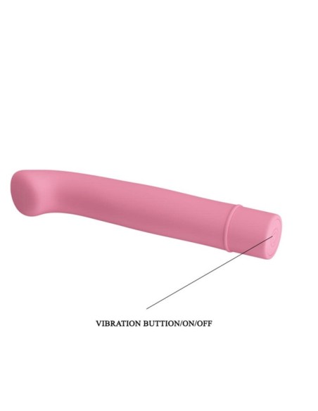 Sextoy vibrant BOGEY - 15 x 2.4 cm Rose pastel Sextoy vibrant BOGEY - 15 x 2.4 cm Rose pastel