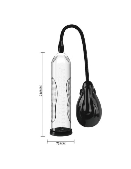 Pompe de pénis automatique Alexander Pro 24 x 6cm