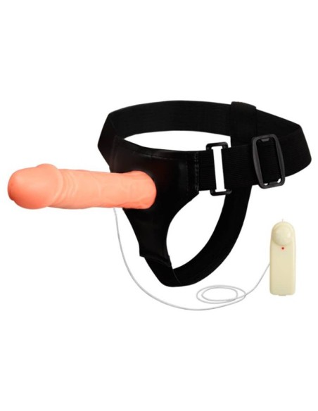 Gode ceinture vibrant Strap-On Men 17 x 4 cm Gode ceinture vibrant Strap-On Men 17 x 4 cm