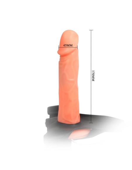 Gode ceinture vibrant Strap-On Men 17 x 4 cm Gode ceinture vibrant Strap-On Men 17 x 4 cm
