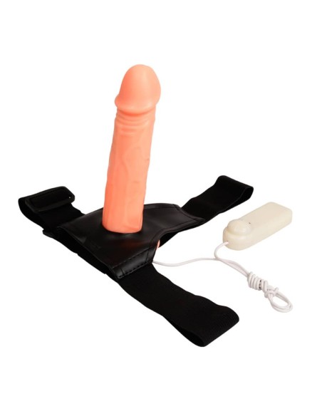 Gode ceinture vibrant Strap-On Men 17 x 4 cm Gode ceinture vibrant Strap-On Men 17 x 4 cm