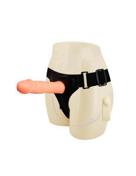 Gode ceinture vibrant Strap-On Men 17 x 4 cm Gode ceinture vibrant Strap-On Men 17 x 4 cm