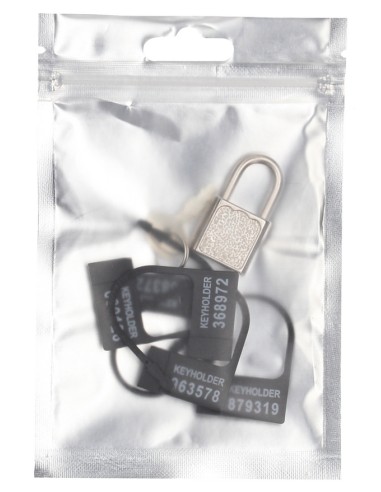 Lot de 5 Locks numérotés noirs