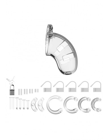 Cage de chasteté ManCage Modèle 01 9 x 3.5 cm Transparente