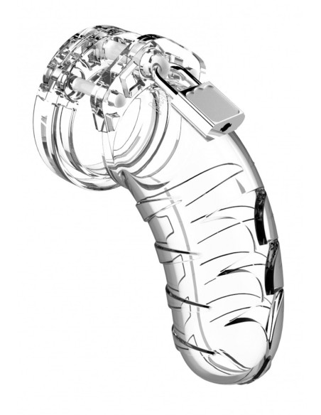 Cage de chasteté ManCage Modèle 04 11 x 3.5 cm Transparente