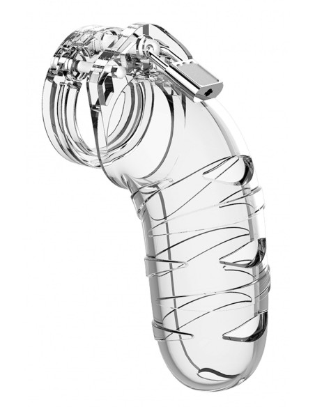 Cage de chasteté ManCage Modèle 05 14 x 4.5 cm Transparente