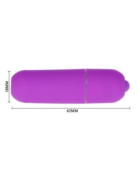 Mini Vibro 10 fonctions 6cm Violet Mini Vibro 10 fonctions 6cm Violet