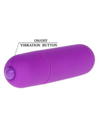 Mini Vibro 10 fonctions 6cm Violet