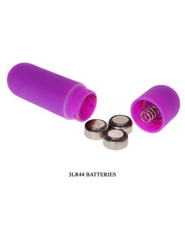 Mini Vibro 10 fonctions 6cm Violet